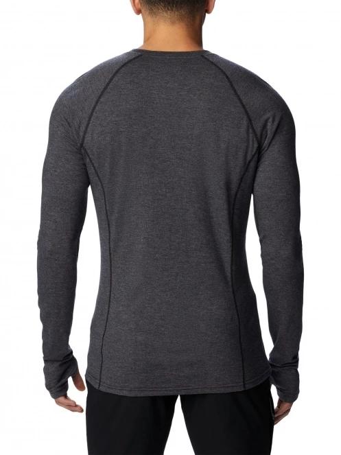 top lenjerie de corp pt. barbati Columbia Tunnel Springs Wool Crew negru 4