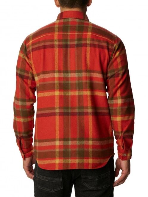 camasa cu maneci lungi pt. barbati Columbia Pitchstone Heavyweight Flannel Shirt rosu 4