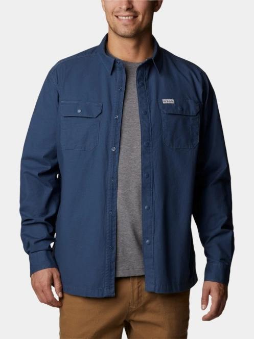 camasa cu maneci lungi pt. barbati Columbia Landroamer Lined Shirt albastru 5