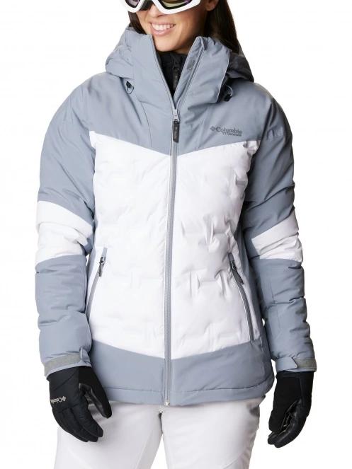 geaca de schi pt. femei Columbia Wildcard III Down Jacket alb 2