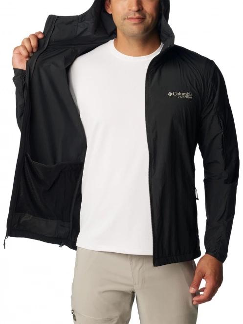 geaca de vant pt. barbati Columbia Loop Trail II Windbraker negru 6