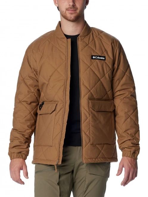 geaca matlasata de tranzitie pt. barbati Columbia Rad Padded Jacket maro 5