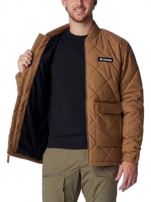 geaca matlasata de tranzitie pt. barbati Columbia Rad Padded Jacket maro 6