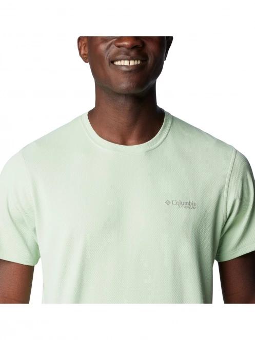 tricou pentru sport, cu maneci scurte pt. barbati Columbia Summit Valley Short Sleeve Crew verde 6