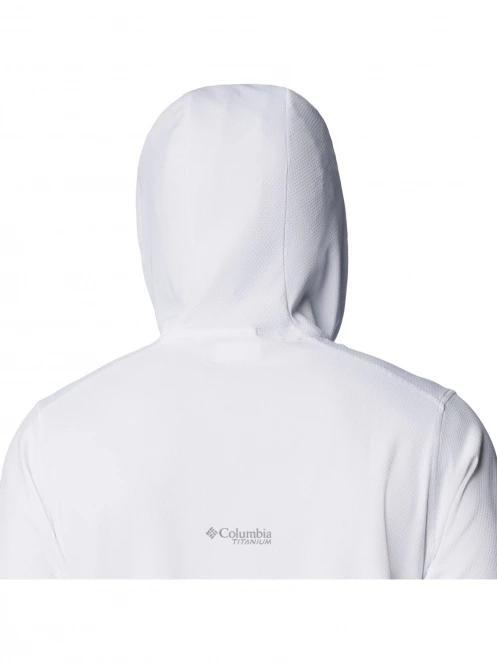 tricou cu maneci lungi, pentru sport pt. barbati Columbia Summit Valley Hoodie alb 6