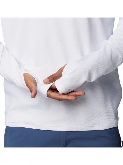 tricou cu maneci lungi, pentru sport pt. barbati Columbia Summit Valley Hoodie alb 7