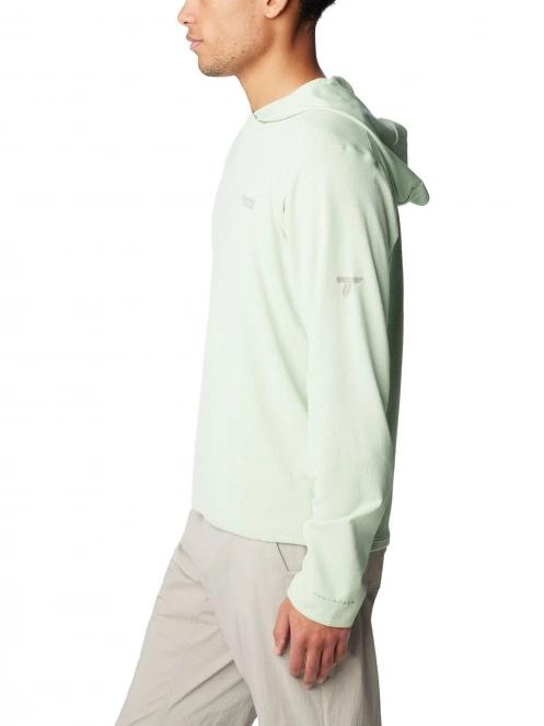 tricou cu maneci lungi, pentru sport pt. barbati Columbia Summit Valley Hoodie verde 3