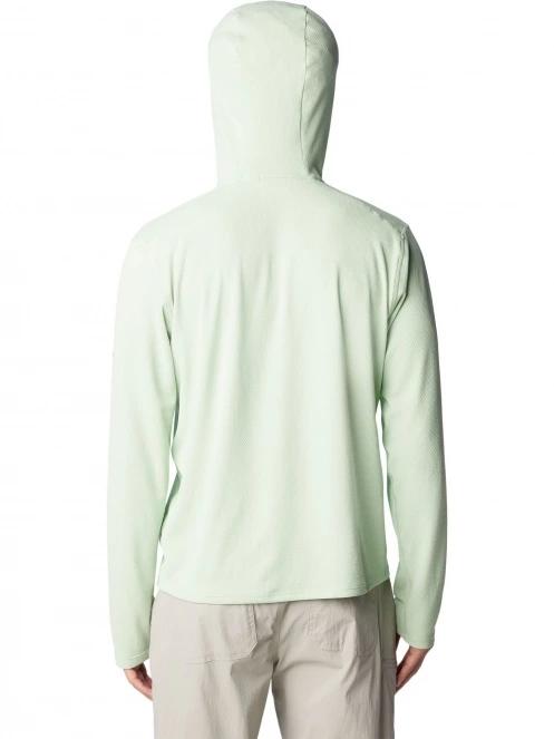 tricou cu maneci lungi, pentru sport pt. barbati Columbia Summit Valley Hoodie verde 4