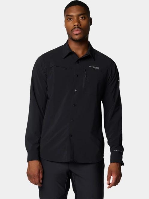 camasa de drumetie pt. barbati Columbia Summit Valley Woven Long Sleeve Shirt negru 2