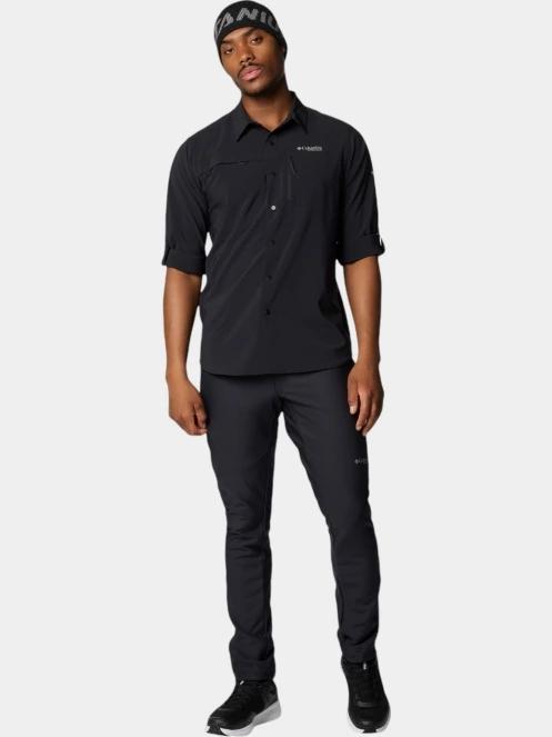camasa de drumetie pt. barbati Columbia Summit Valley Woven Long Sleeve Shirt negru 5