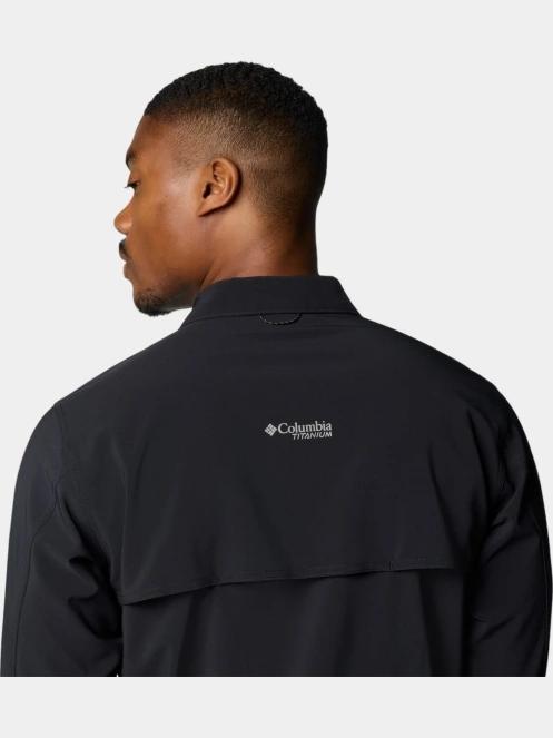 camasa de drumetie pt. barbati Columbia Summit Valley Woven Long Sleeve Shirt negru 7