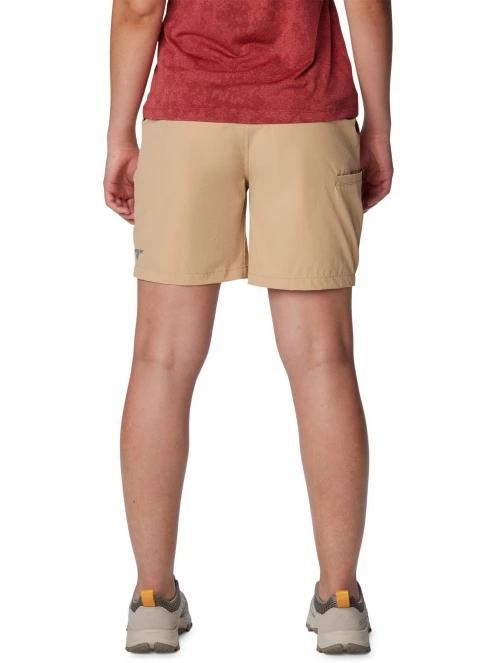 pantaloni scurti pentru drumetii pt. femei Columbia Summit Valley Short nisip 4