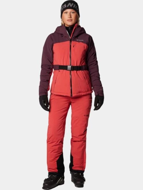 pantaloni de schi pt. femei Columbia Cirque Bowl Insulated Pant rosu 5