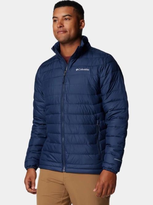 geaca matlasata de tranzitie pt. barbati Columbia Powder Lite II Jacket albastru 3