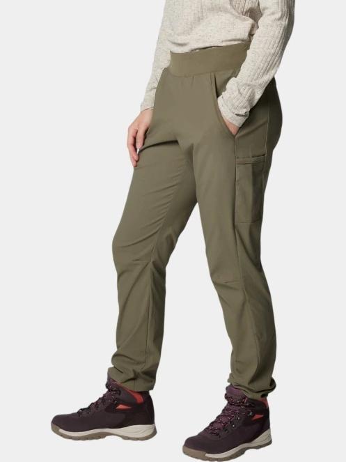 pantaloni de drumetie pt. femei Columbia Leslie Falls Pull-On Pant verde 3