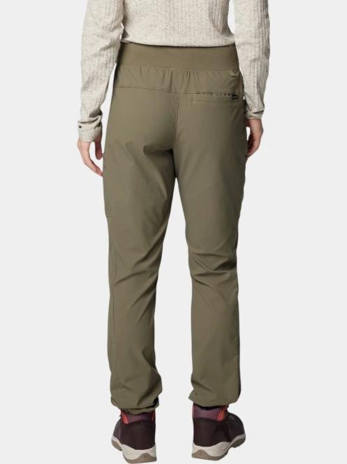 pantaloni de drumetie pt. femei Columbia Leslie Falls Pull-On Pant verde 4