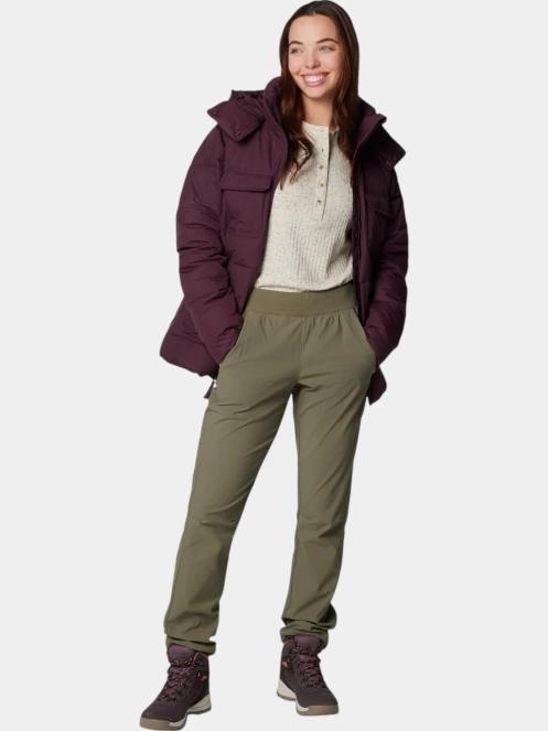 pantaloni de drumetie pt. femei Columbia Leslie Falls Pull-On Pant verde 9