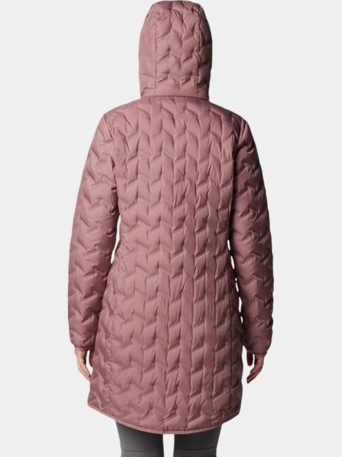 jacheta de puf pt. femei Columbia Delta Ridge II Long Down Jacket violet 4
