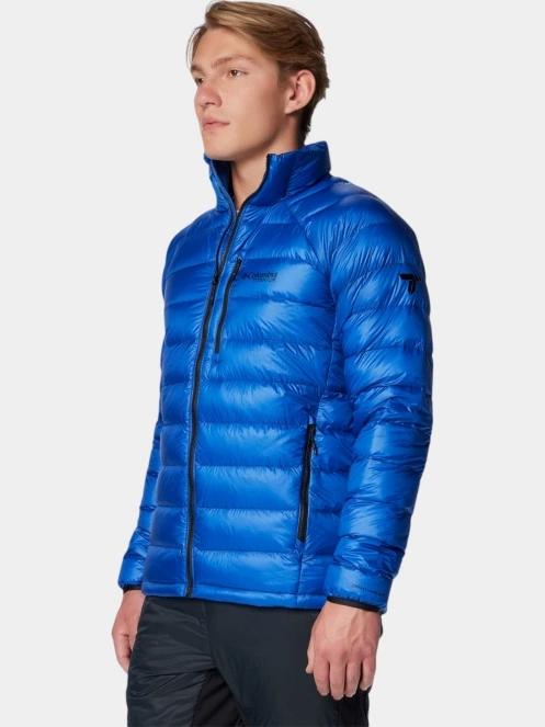 geaca matlasata de tranzitie pt. barbati Columbia Arctic Down Jacket albastru 3
