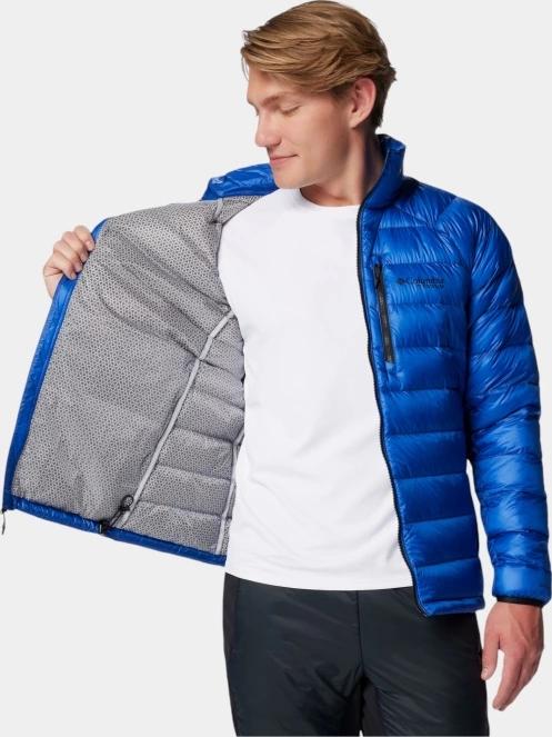 geaca matlasata de tranzitie pt. barbati Columbia Arctic Down Jacket albastru 7