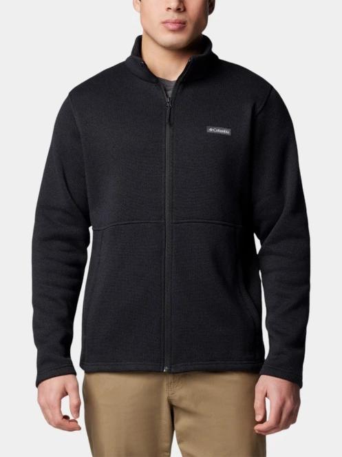 pulover polar pt. barbati Columbia Alto Pass Full Zip Fleece negru 2