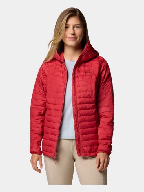 geaca matlasata de tranzitie pt. femei Columbia Silver Falls II Hooded Jacket rosu 5