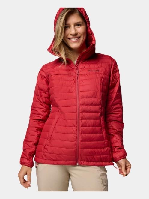 geaca matlasata de tranzitie pt. femei Columbia Silver Falls II Hooded Jacket rosu 6