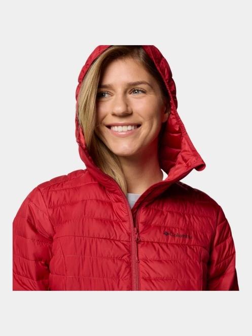 geaca matlasata de tranzitie pt. femei Columbia Silver Falls II Hooded Jacket rosu 7