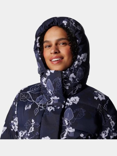jacheta de iarna pt. femei Columbia Boundless Days Print Long Down Jacket albastru 7