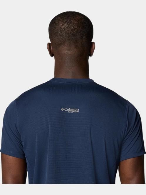 tricou pentru sport, cu maneci scurte pt. barbati Columbia Cirque River Pro Short Sleeve Crew albastru 6