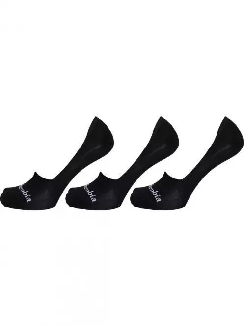 sosete discrete Columbia 3PP Invisible Columbia toes logo negru 2