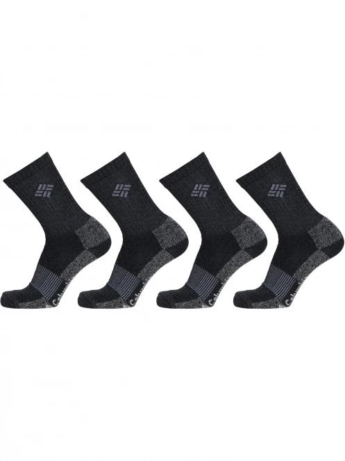 ciorapi pt. barbati Columbia 4PP Moisture Control Basic Crew negru 2