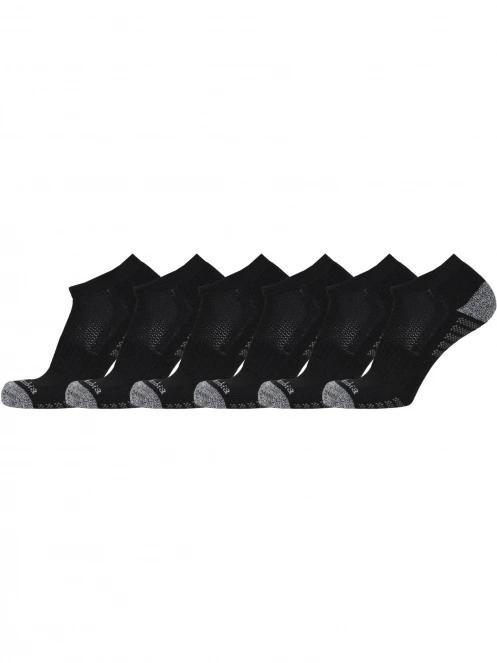 sosete sub glezna pt. barbati Columbia 6PP FASHION NO-SHOW WITH PIQUE FOOTBED negru 2