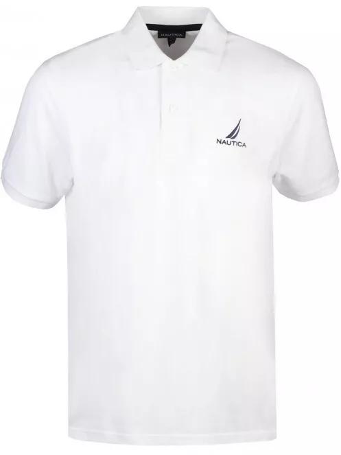 tricou cu guler pt. barbati Nautica Cambo Polo Shirt alb 2