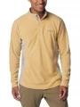 pulover polar pt. barbati Columbia Klamath Range II Half Zip galben 1
