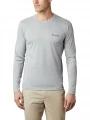 tricou cu maneci lungi, pentru sport pt. barbati Columbia Zero Rules Long Sleeve Shirt gri 1