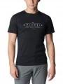 tricou pentru sport, cu maneci scurte pt. barbati Columbia Zero Rules Short Sleeve Graphic Shirt negru 1
