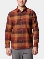 camasa cu maneci lungi pt. barbati Columbia Cornell Woods Flannel Long Sleeve Shirt maro 1