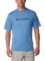 tricou cu maneci scurte pt. barbati Columbia CSC Basic Logo Tee albastru 1