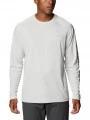 tricou cu maneci lungi, pentru sport pt. barbati Columbia Terminal Tackle Heather LS Shirt albastru deschis 1