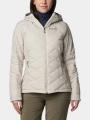 geaca matlasata de tranzitie pt. femei Columbia Heavenly Hooded Jacket nisip 1