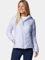 jacheta de primavara pt. femei Columbia Heavenly Hooded Jacket albastru 1
