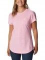 tricou cu maneci scurte pt. femei Columbia Cades Cape Tee roz 1
