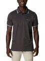 tricou cu guler pt. barbati Columbia Cove Dome Butte Solid Pique Polo negru 1