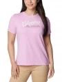 tricou cu maneci scurte pt. femei Columbia Sun Trek Short Sleeve Graphic Tee roz 1