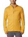 pulover polar pt. barbati Columbia Park View Fleece Full Zip galben 1