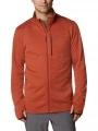 pulover polar pt. barbati Columbia Park View Fleece Full Zip rosu 1
