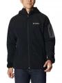 jacheta softshell pt. barbati Columbia Tall Heights Hooded Softshell negru 1