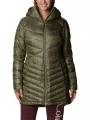 jacheta de iarna pt. femei Columbia Joy Peak Mid Jacket verde 1