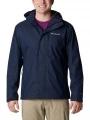 haine de ploaie pt. barbati Columbia Hikebound Jacket albastru inchis 1